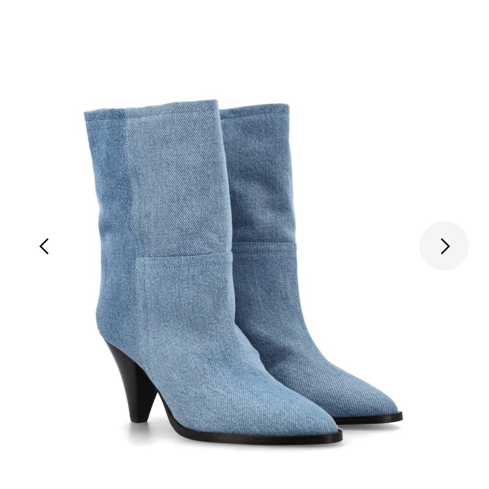 Isabel marant Isabel Marant Pointed Toe Seam Detailed Ankle Boots - Picture 2 of 4